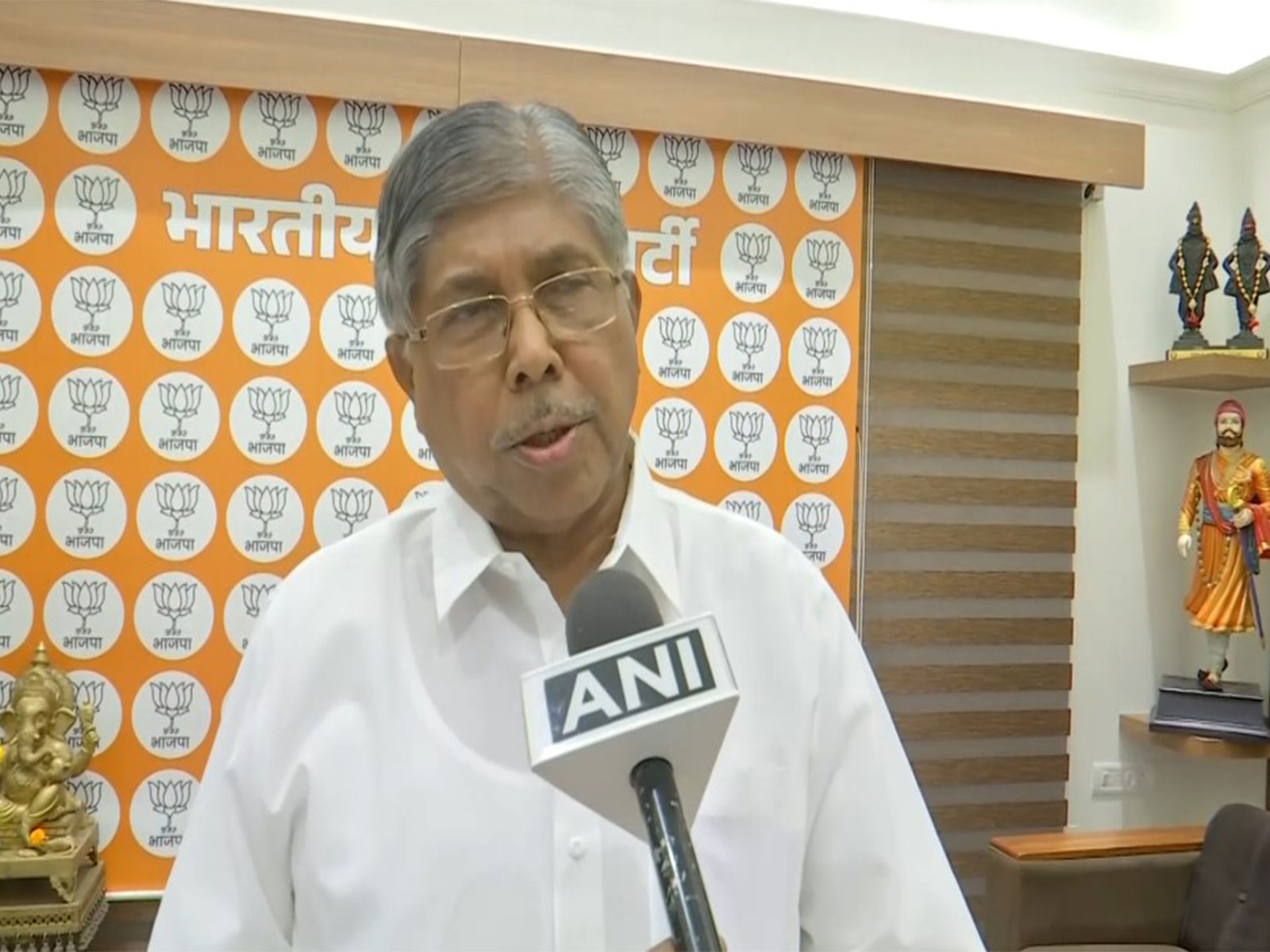 Maharashtra minister and Bharatiya Janata Party (BJP) leader Chandrakant Patil (Photo/ANI)