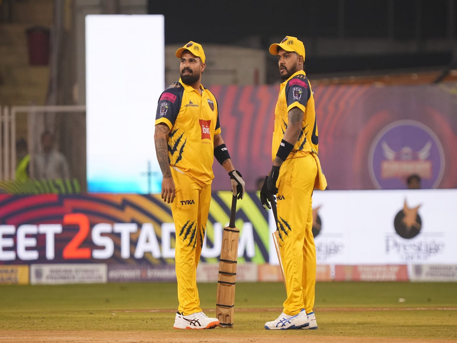 Chennai Singam batters (Photo: ISPL)