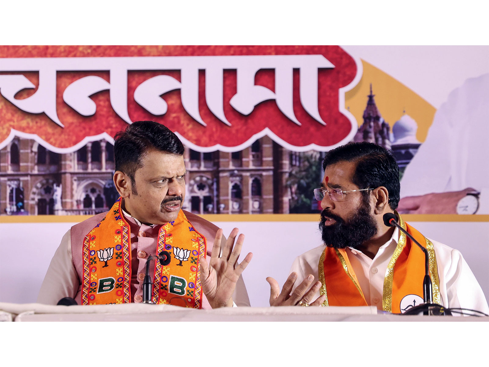 Maharashtra Chief Minister Devendra Fadnavis and Deputy Chief Minister Eknath Shinde (Photo/ANI)