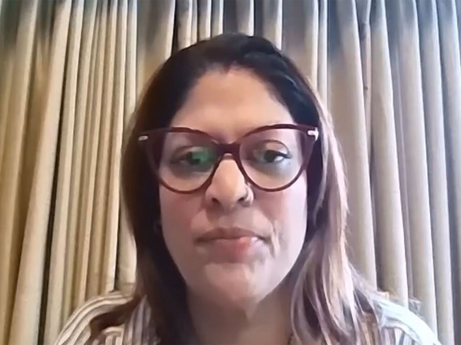 Mandhira Kapur Smith, sister of late industrialist Sunjay Kapur (Image: ANI)