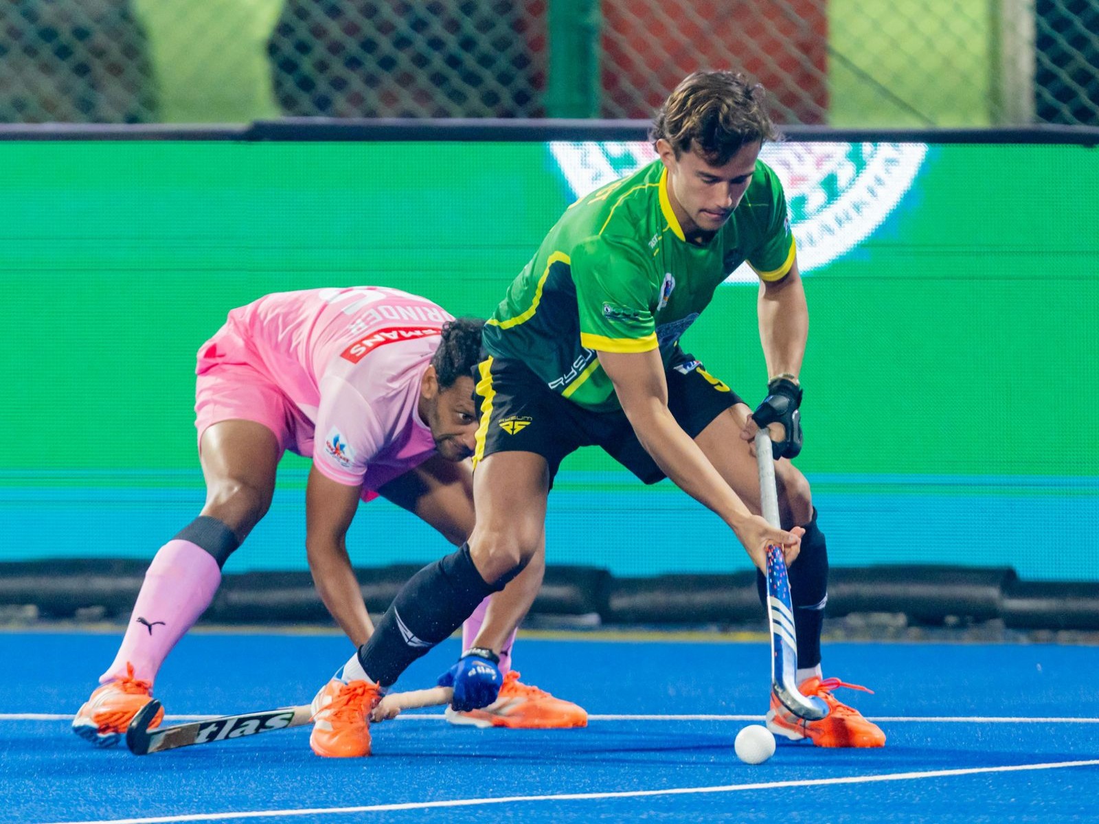 A visual from the match. (Photo: Hockey India)