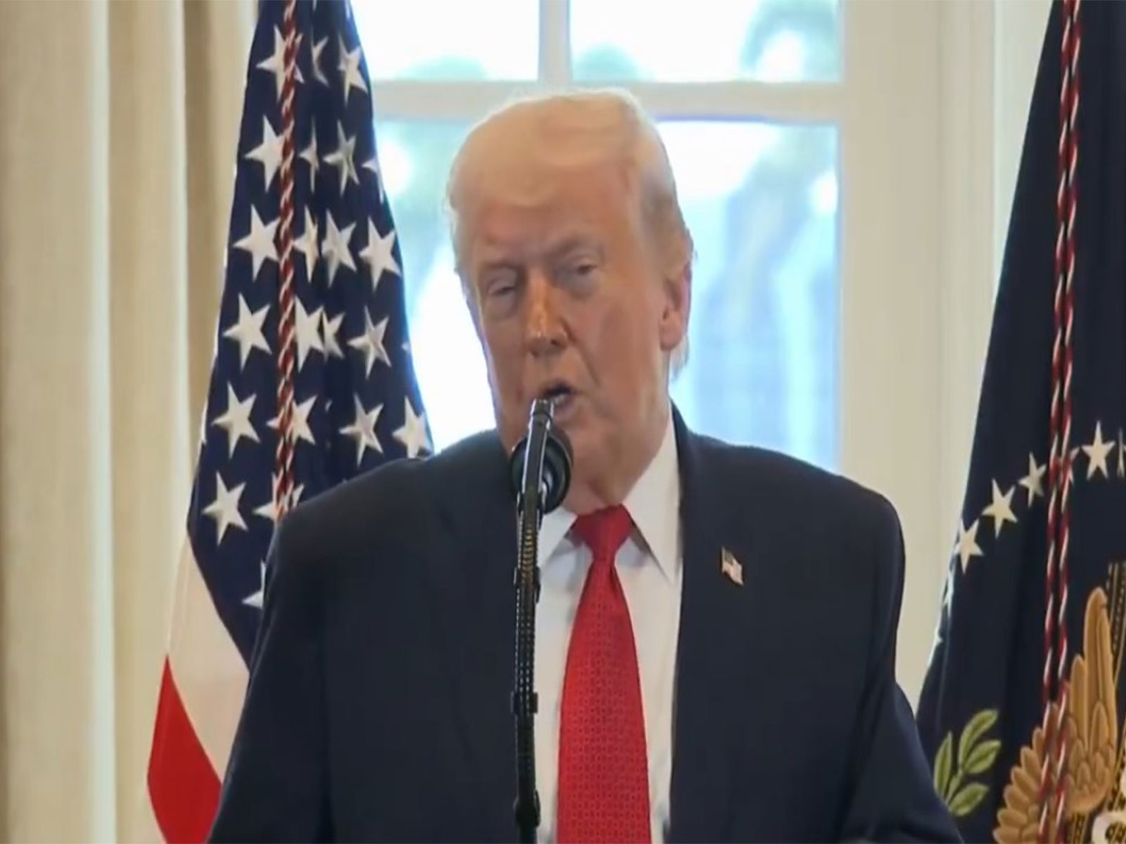  US President Donald Trump (Photo/Youtube of White House)