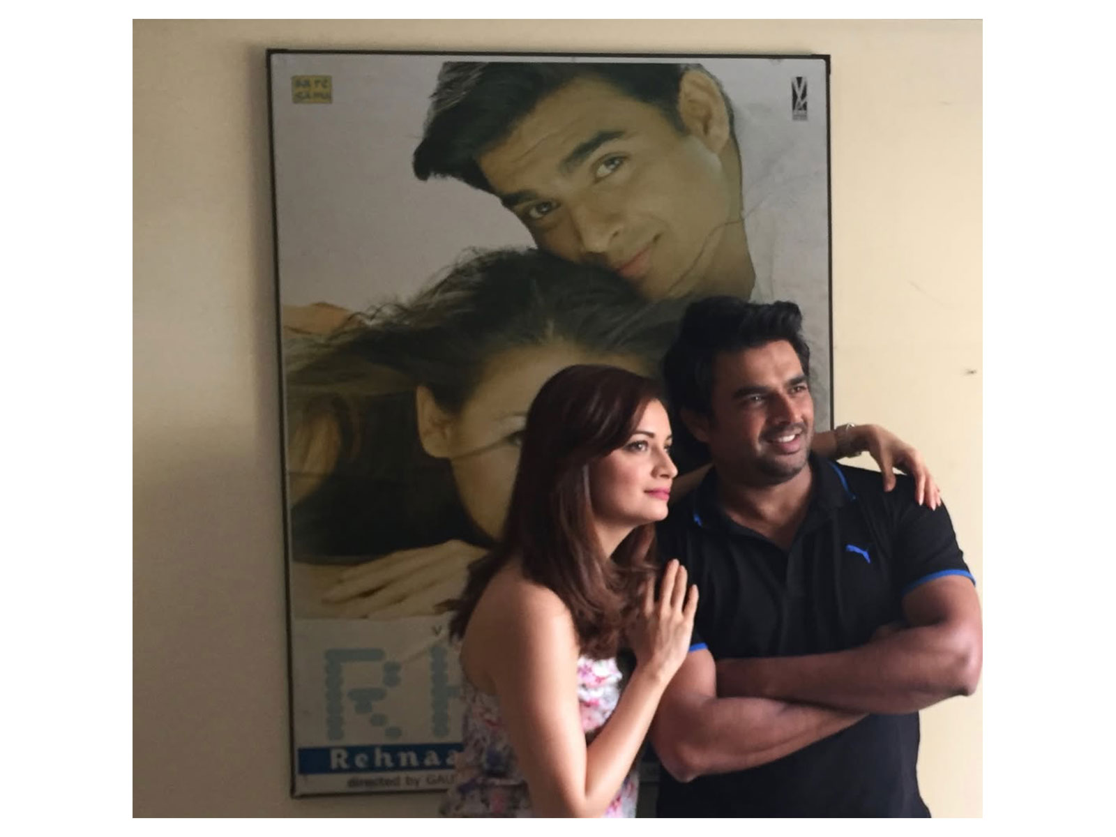 Dia Mirza and R Madhavan (Photo/instagram/@diamirzaofficial)