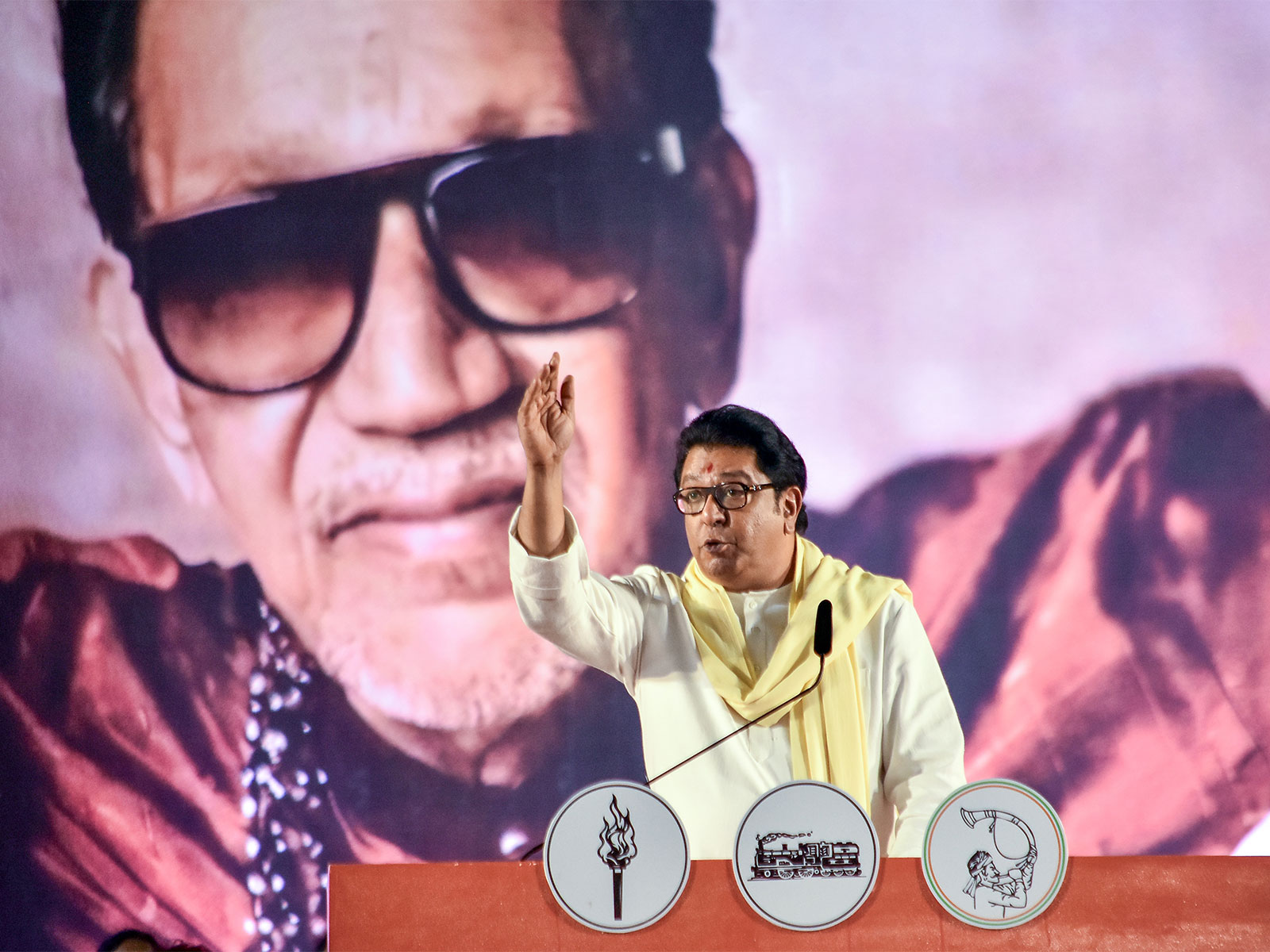 Maharashtra Navnirnman Sena (MNS) chief Raj Thackeray (File Photo/ANI)