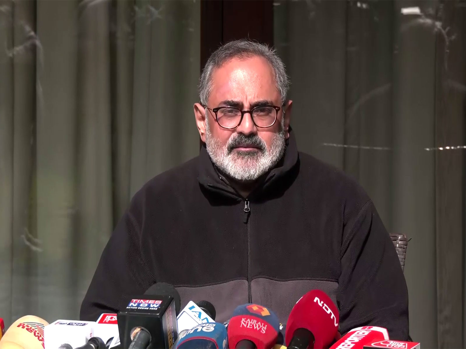 Kerala BJP state chief Rajeev Chandrasekhar (Photo/ANI)