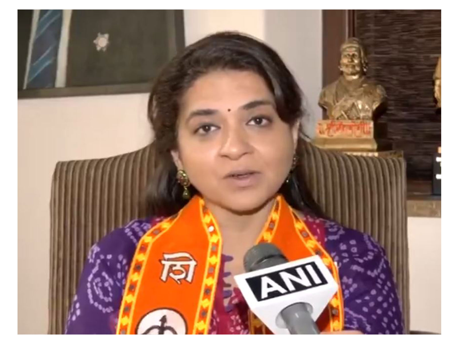 Shiv Sena leader Shaina NC (Photo/ANI)