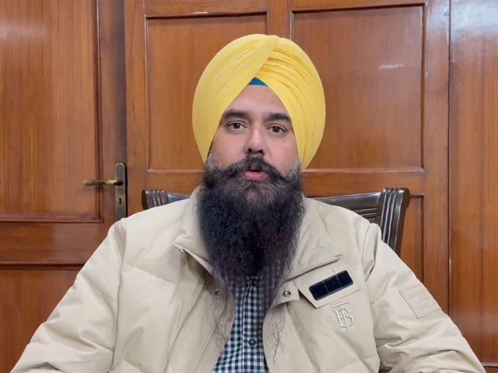 AAP MP Malvinder Singh Kang (Photo/ANI)