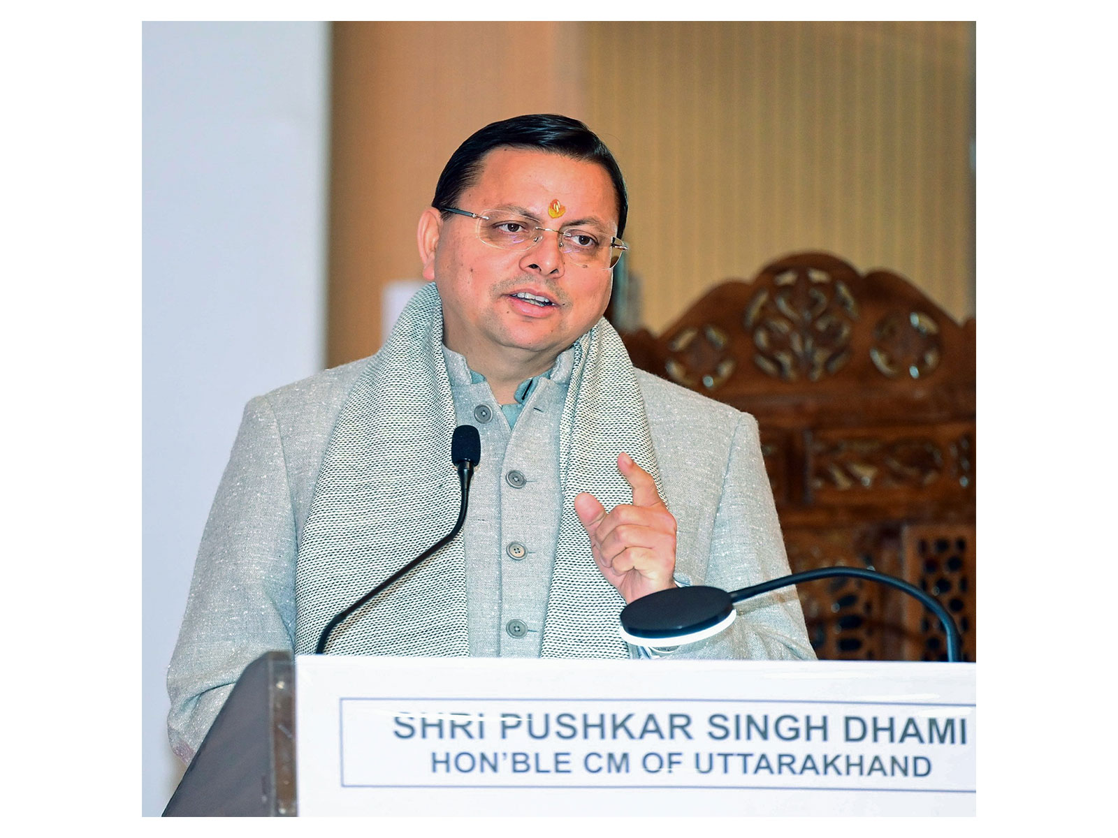 Uttarakhand CM Pushkar Singh Dhami (File Photo/ ANI)