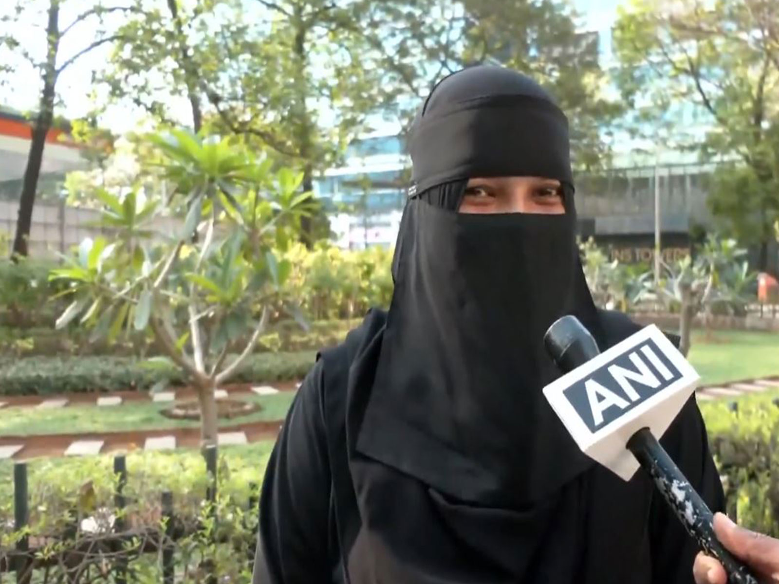 AIMIM winning candidate Mehzabin Khan. (Photo/ANI)