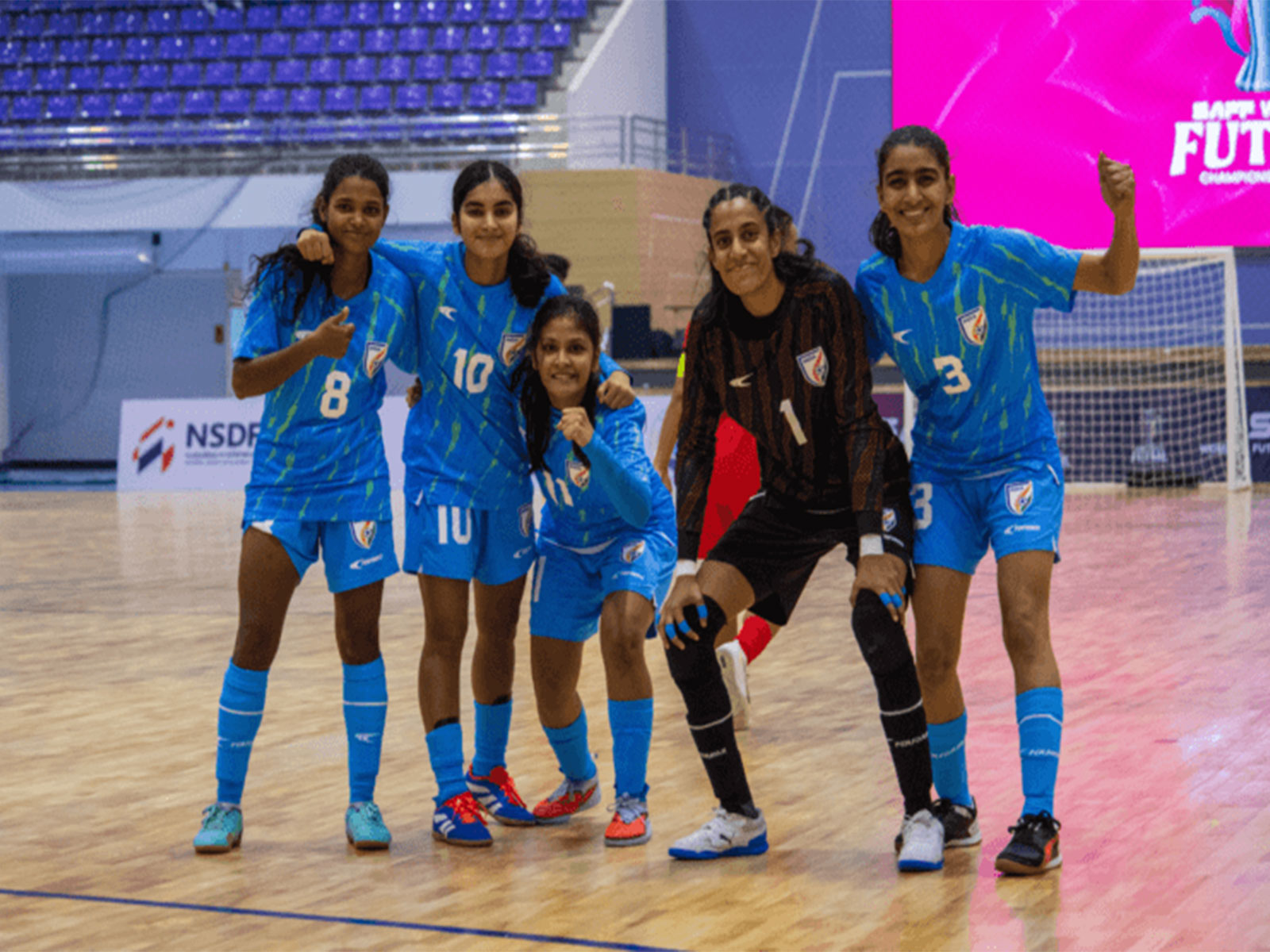 Indian women's futsal team.  (Photo/AIFF)
