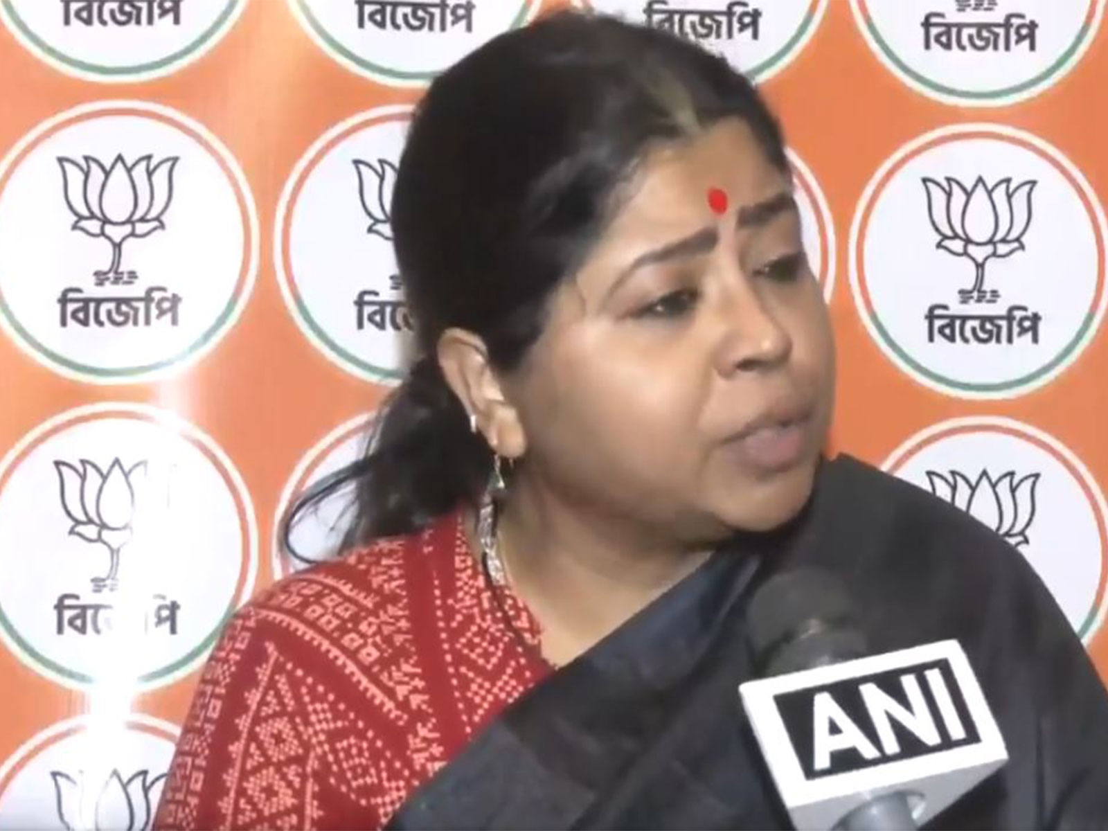 BJP leader Keya Ghosh (Photo/ANI)