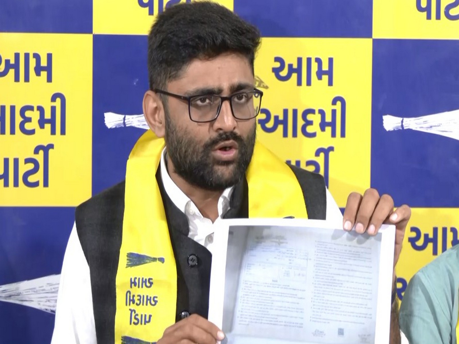 AAP MLA Gopal Italia (Photo/ANI)