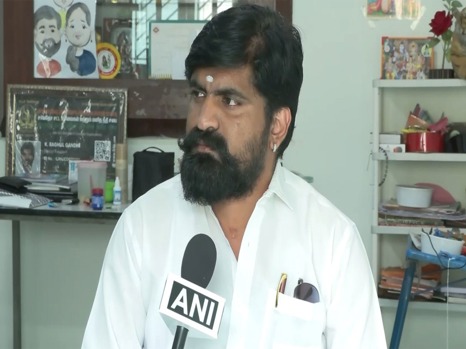 HJP President Raghul Gandhi (Photo/ANI)