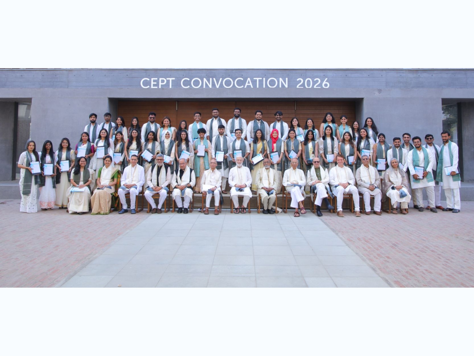 CEPT University Confers Degrees on 589 Students at Its 20th Convocation; Announces Launch of New Program - MBA in Real Estate