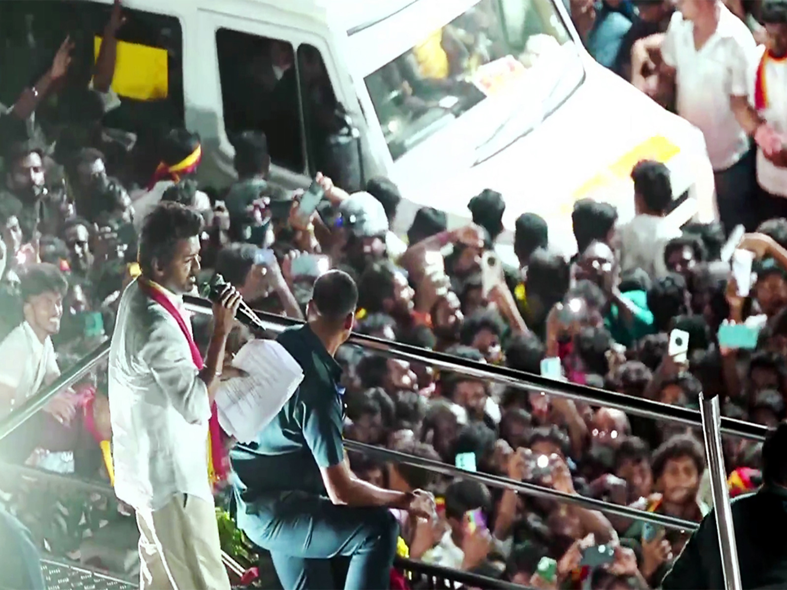 Visual from the Karur stampede (File Photo/ANI)