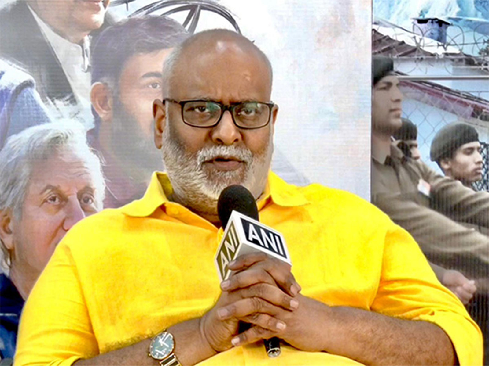 Music composer MM Keeravani (Image source: ANI)