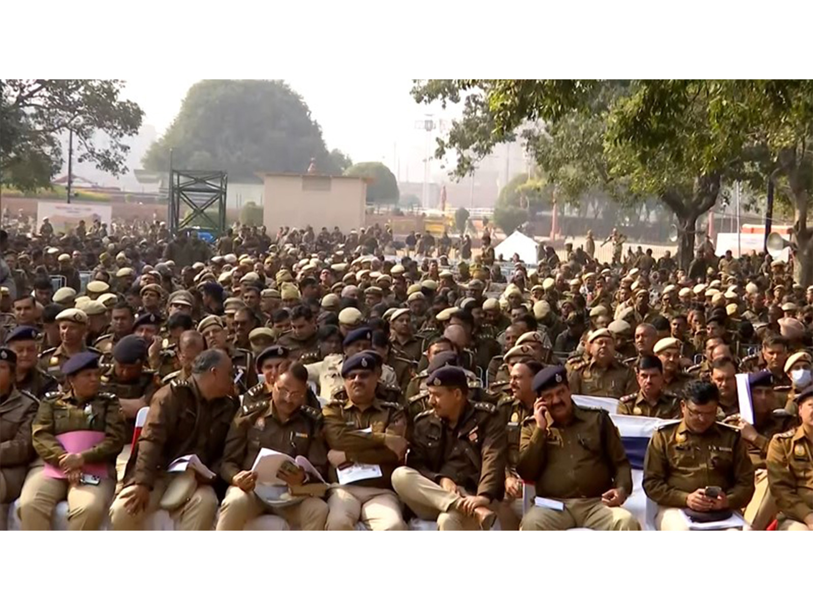 Preparations underway for Republic Day parade 2026 (Photo/ANI)