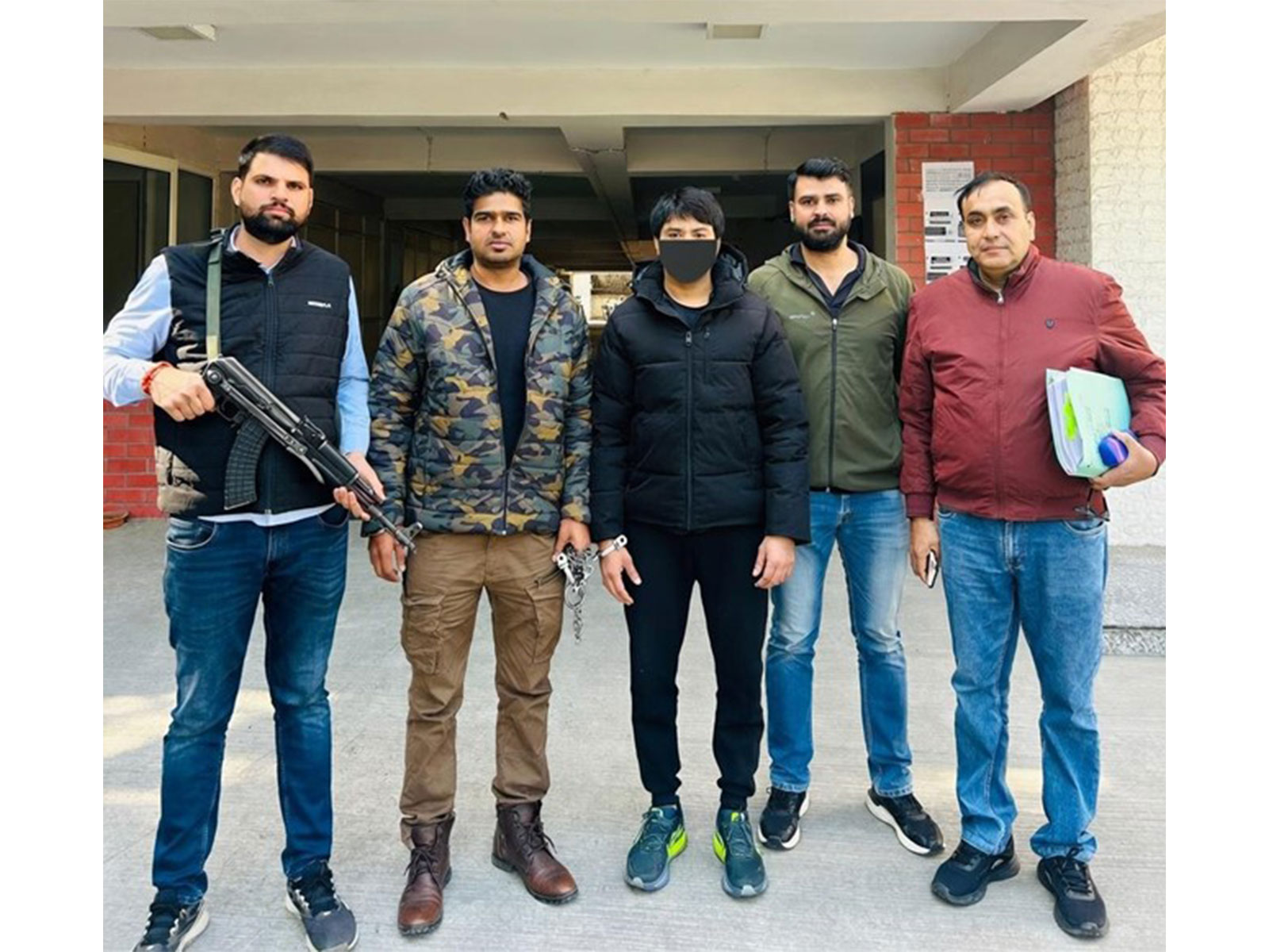 Special Cell Team arrest member of notorious Kapil Sangwan gang (Photo/Delhi Police) 