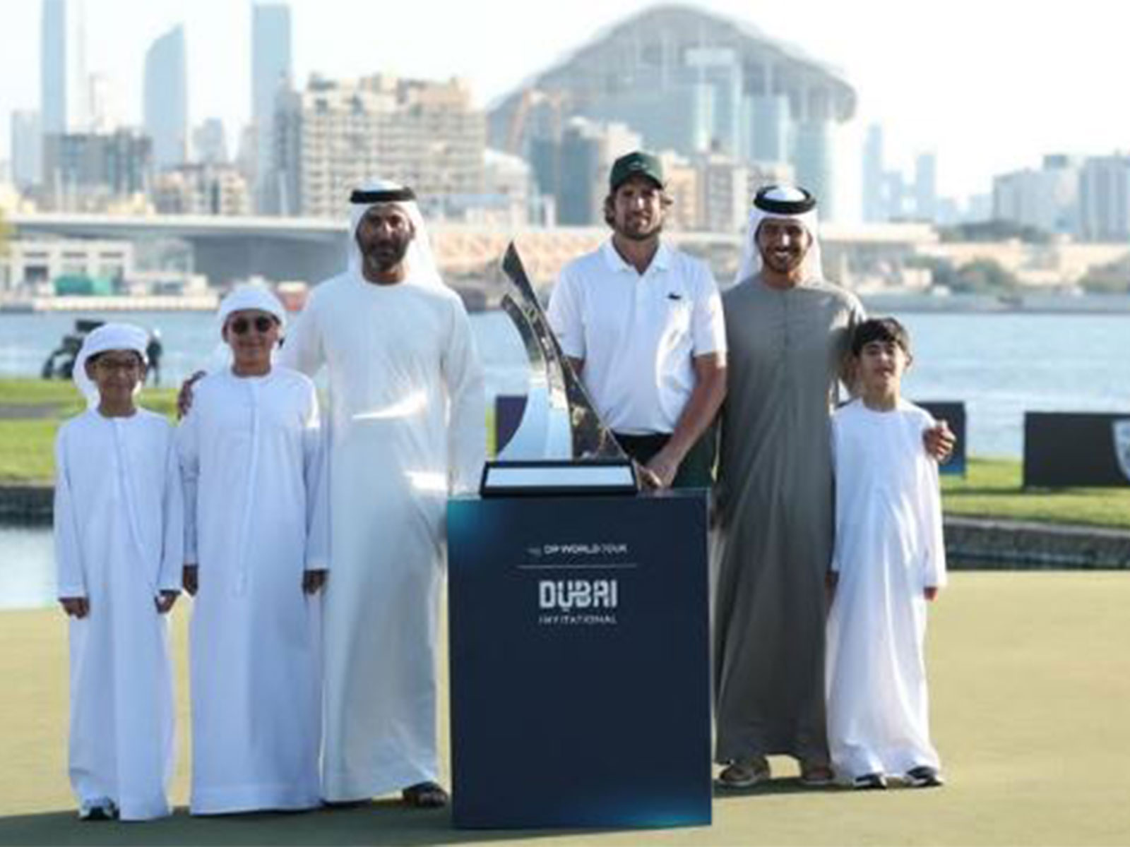 Nacho Elvira after winning Dubai Invitational (Image: Dubai Invitational Instagram)