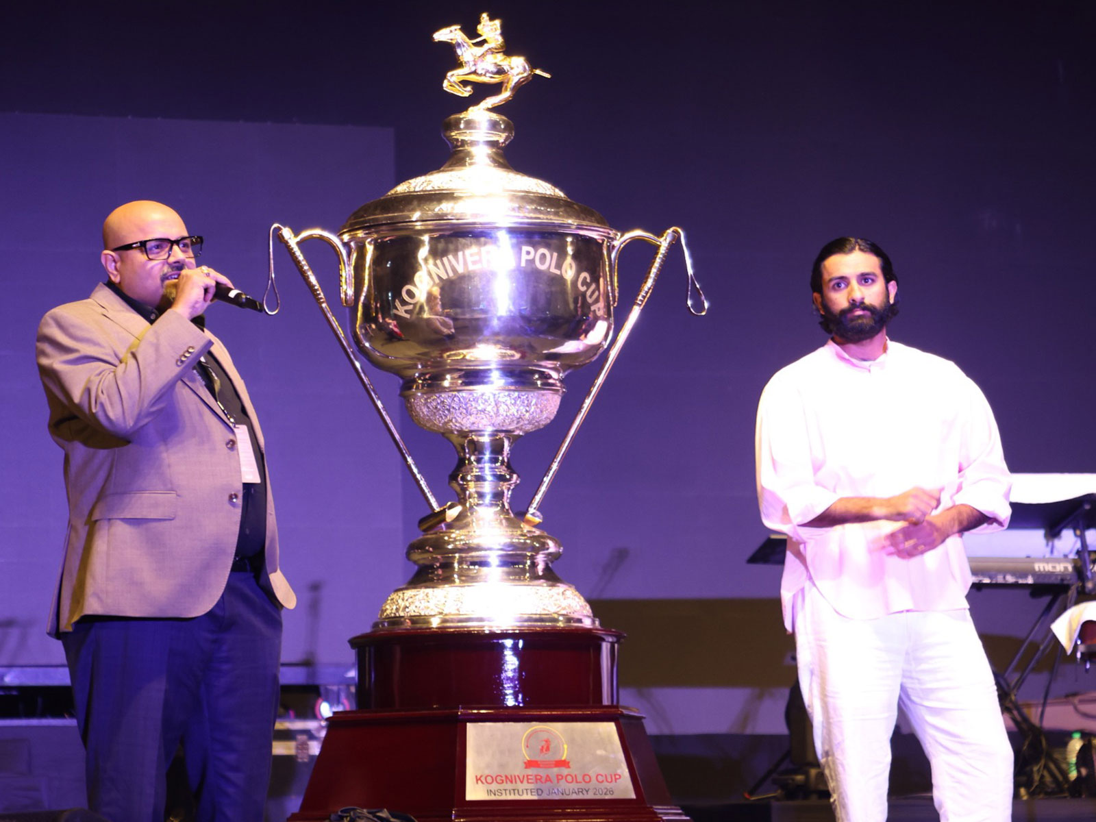 Unveiling of the Polo Cup 2026 trophy (Photo: Polo Cup 2026)