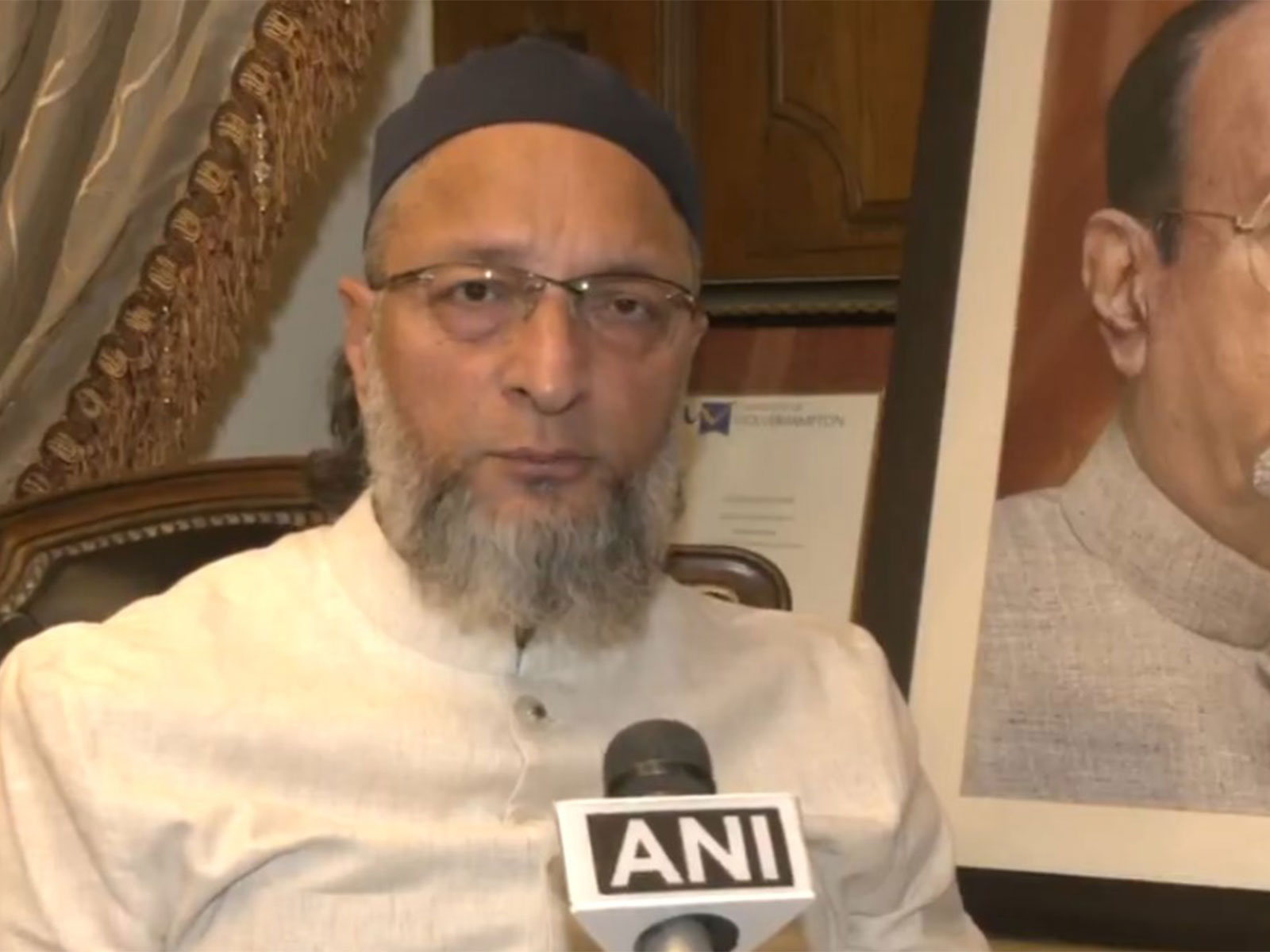 AIMIM chief Asaduddin Owaisi (Photo: ANI)
