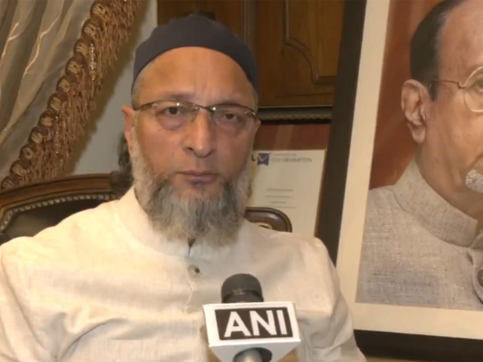 AIMIM chief Asaduddin Owaisi (Photo: ANI) 