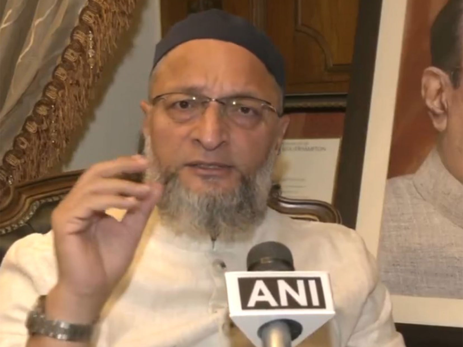 AIMIM chief Asaduddin Owaisi (Photo/ANI) 