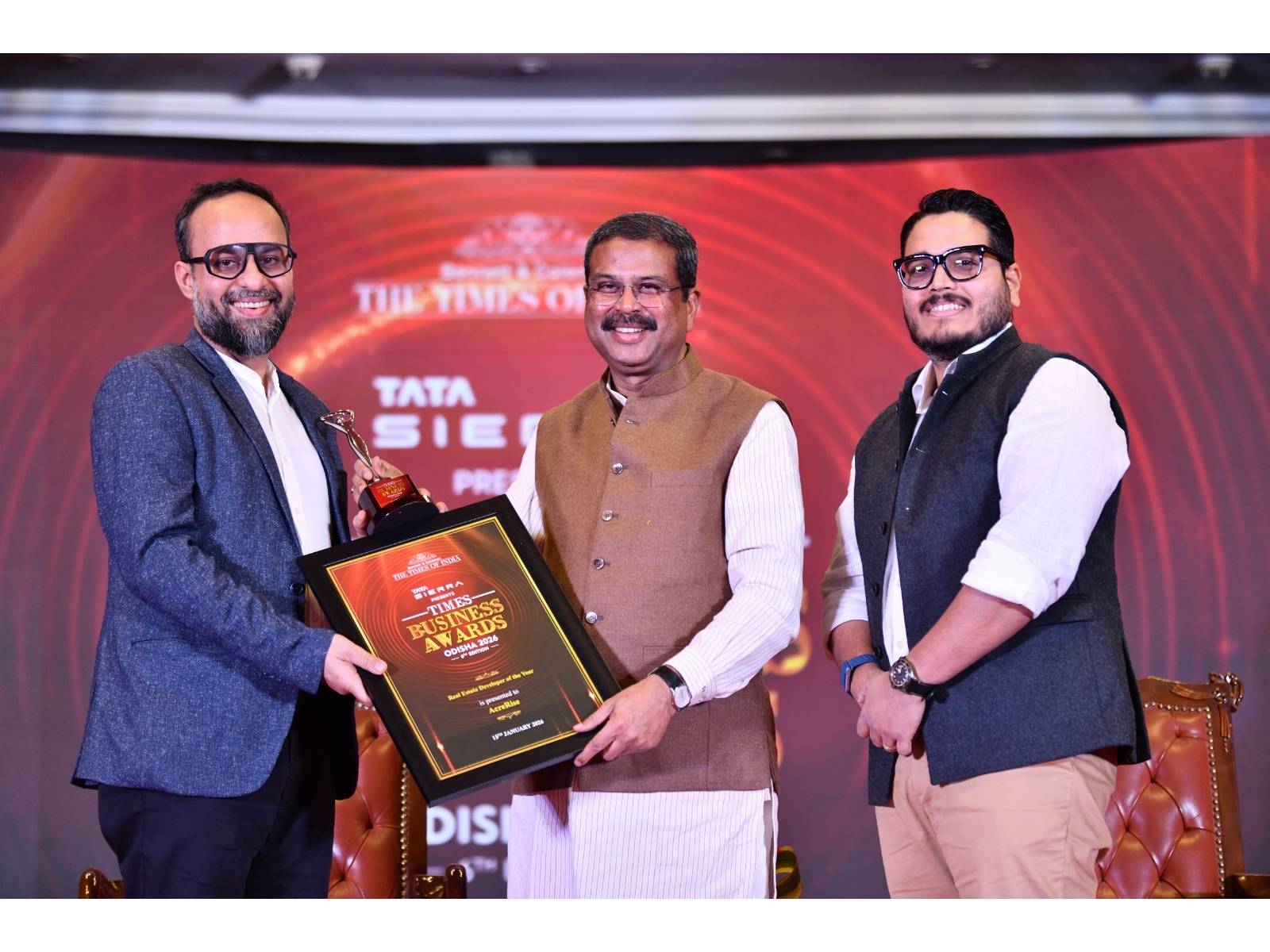 AcreRise Named 'Real Estate Developer of the Year' at the Times Business Awards-2026