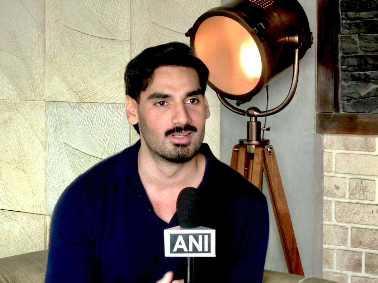 Actor Ahan Shetty (Photo/ANI)