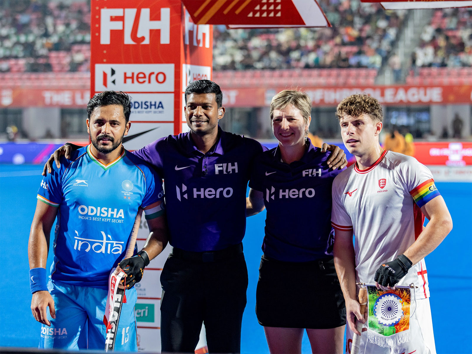 India captain Harmanpreet Singh during FIH Pro League (Image: FIH)