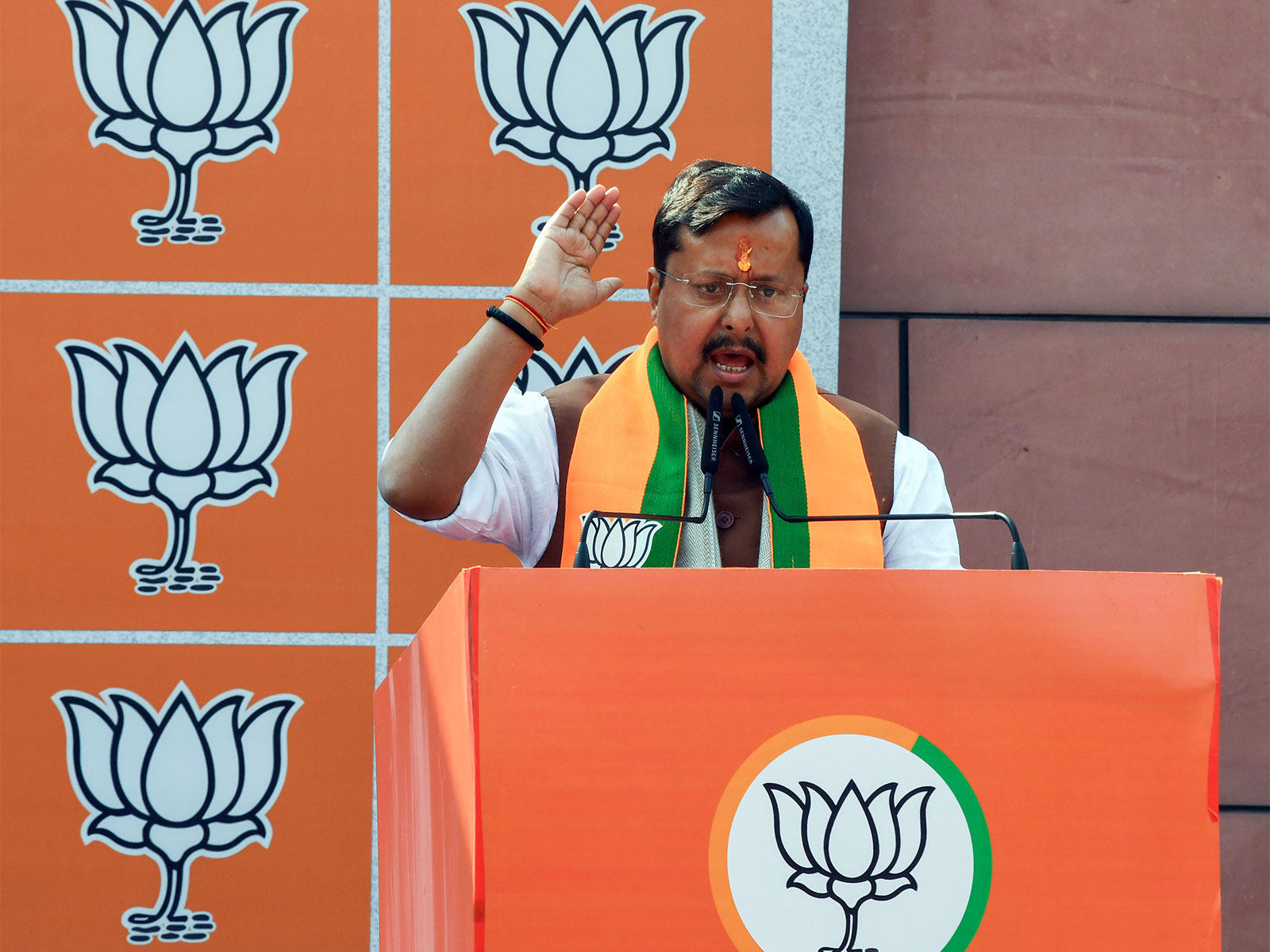 Newly elected BJP president Nitin Nabin (File Photo/ ANI) 