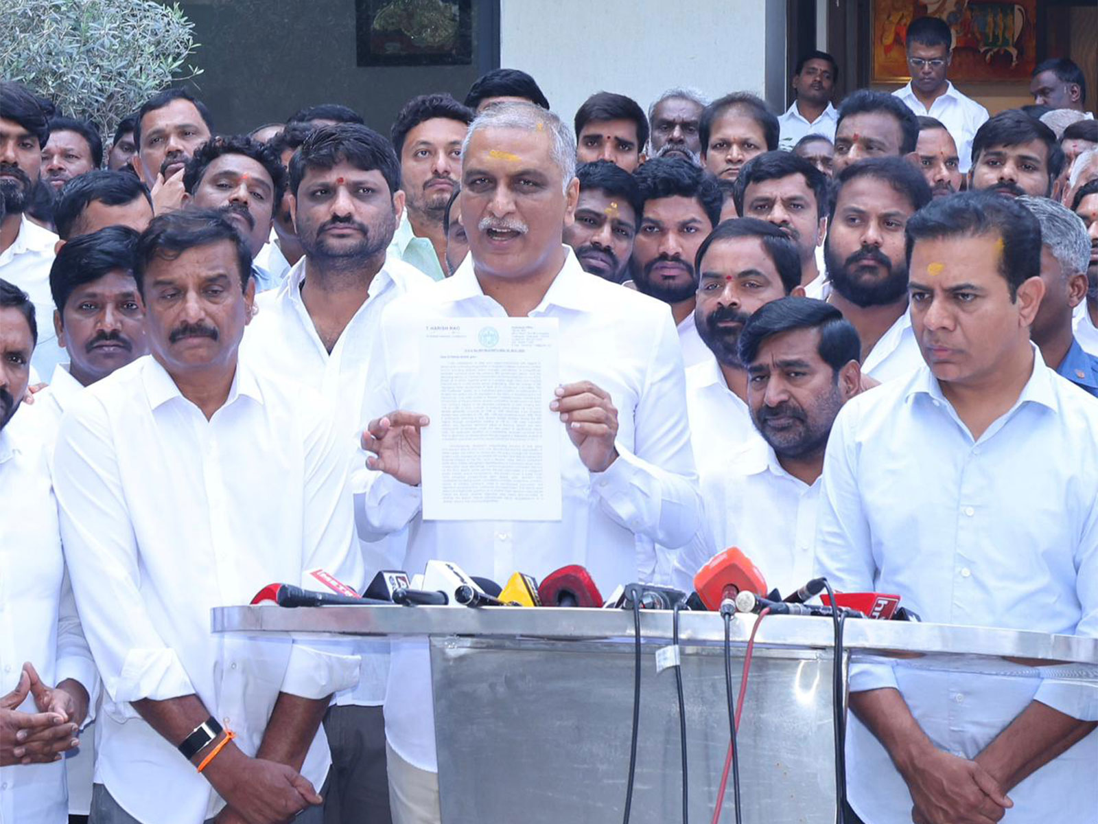 BRS leader Harish Rao (Photo/ANI)