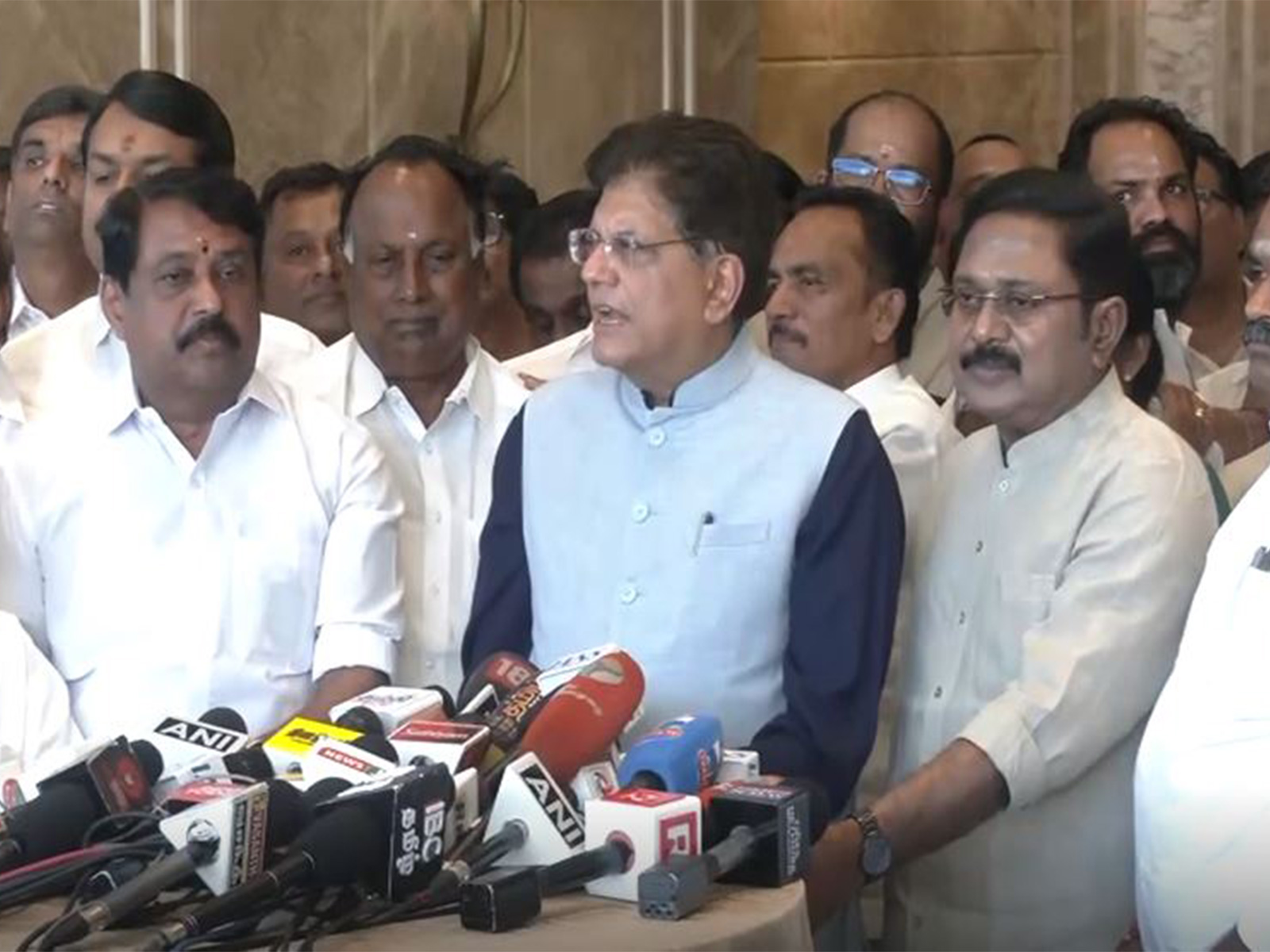 BJP election Incharge for Tamil Nadu Piyush Goyal (Photo/ANI)