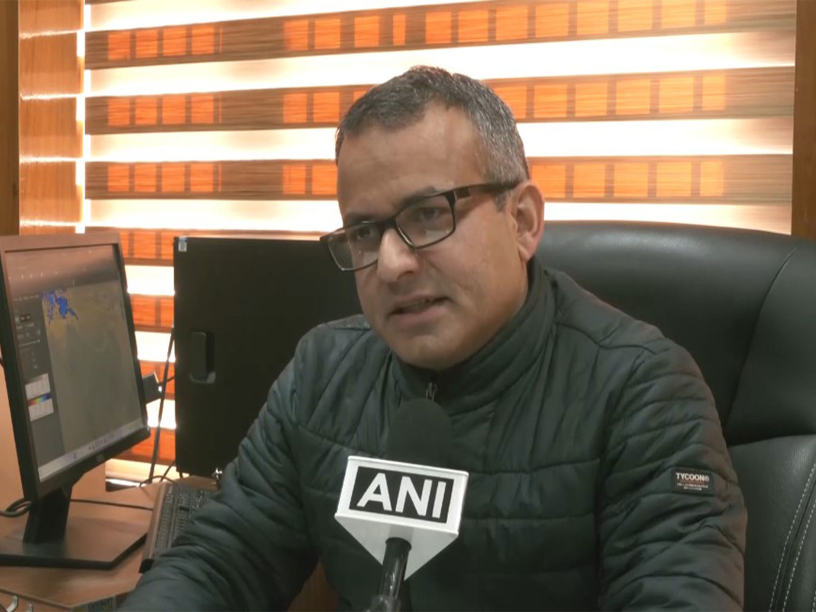 Sandeep Kumar Sharma, Senior Scientist at the IMD Meteorological Centre, Shimla (Photo/ANI)