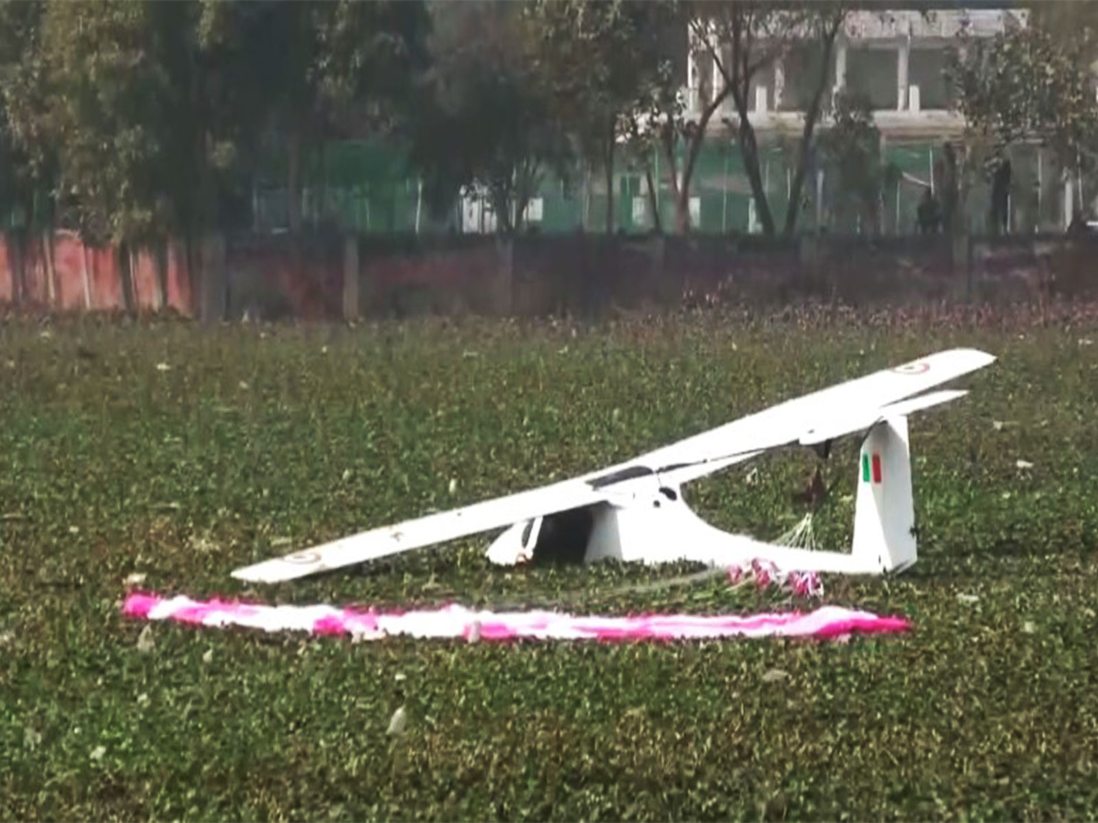 Visual of Indian Air Force microlight aircraft (Photo: ANI)