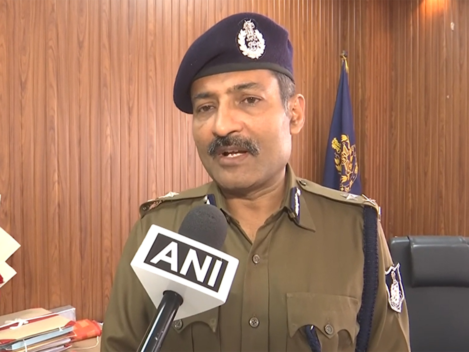 Bhopal Commissioner of Police (CP) Harinarayanchari Mishra (Photo/ANI)