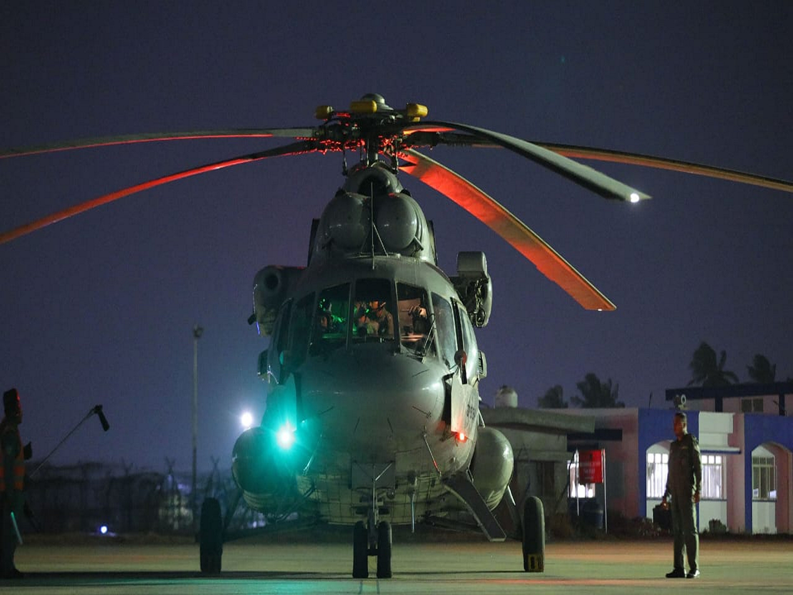 Visual of the IAF helicopter (Photo: @hqwaciaf/X)  