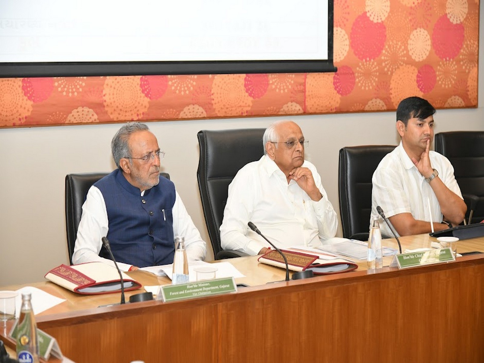 Gujarat Chief Minister (centre) at the event (Photo: CMO)