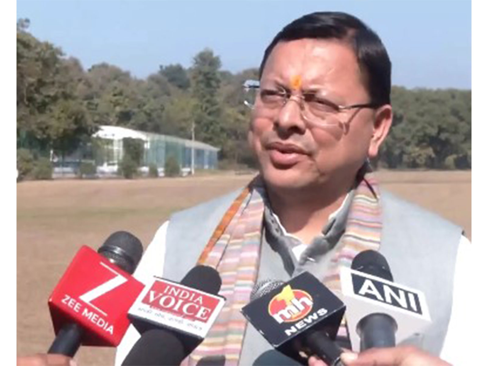  Uttarakhand Chief Minister Pushkar Singh Dhami (Photo/ANI)