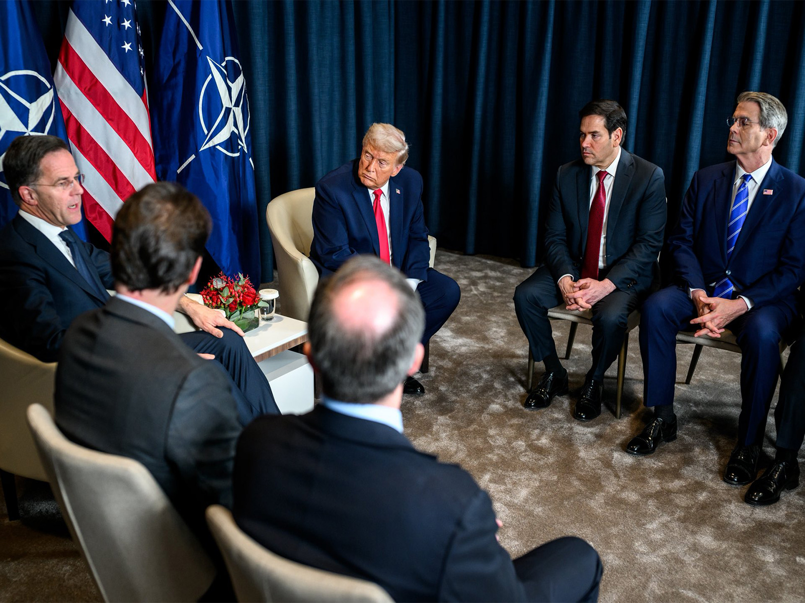 US President Donald Trump with NATO Secy General Mark Rutte (Photo/White House)