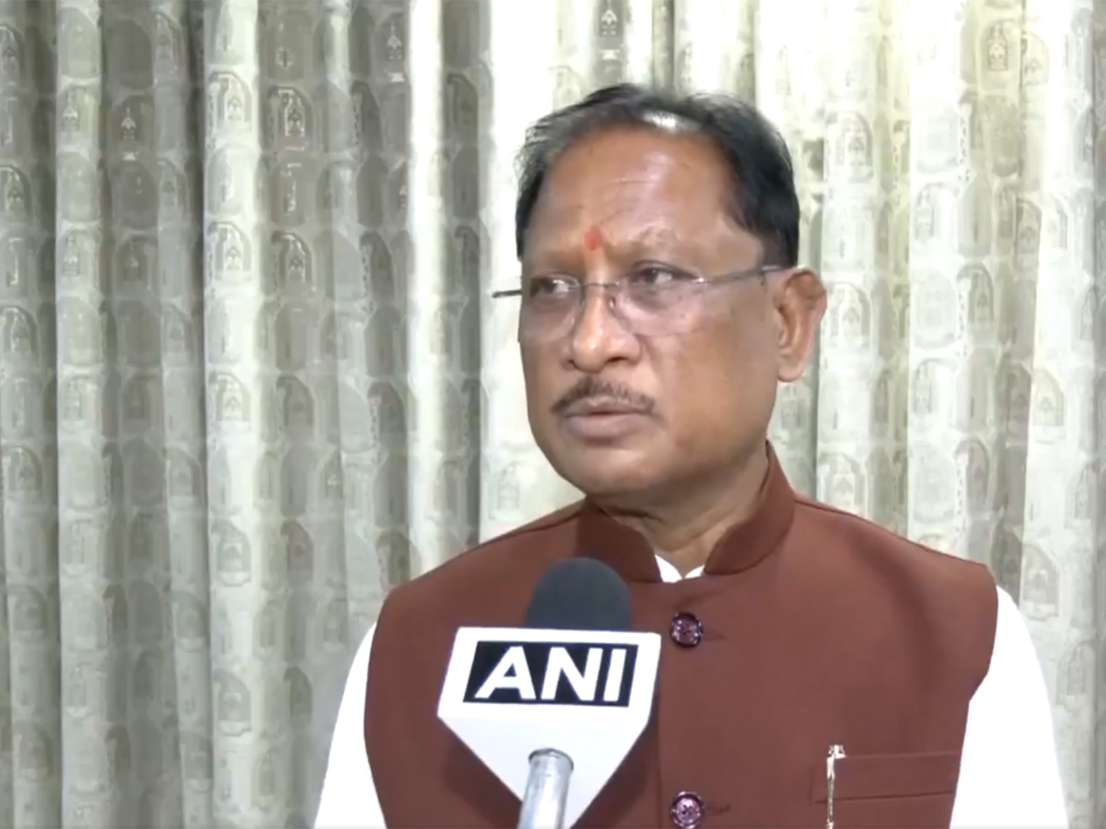 Chhattisgarh CM Vishnu Deo Sai. (Photo/ANI)