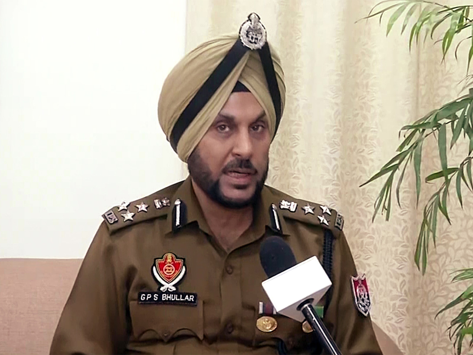 Police Commissioner Gurpreet Singh Bhullar (Photo/ANI)