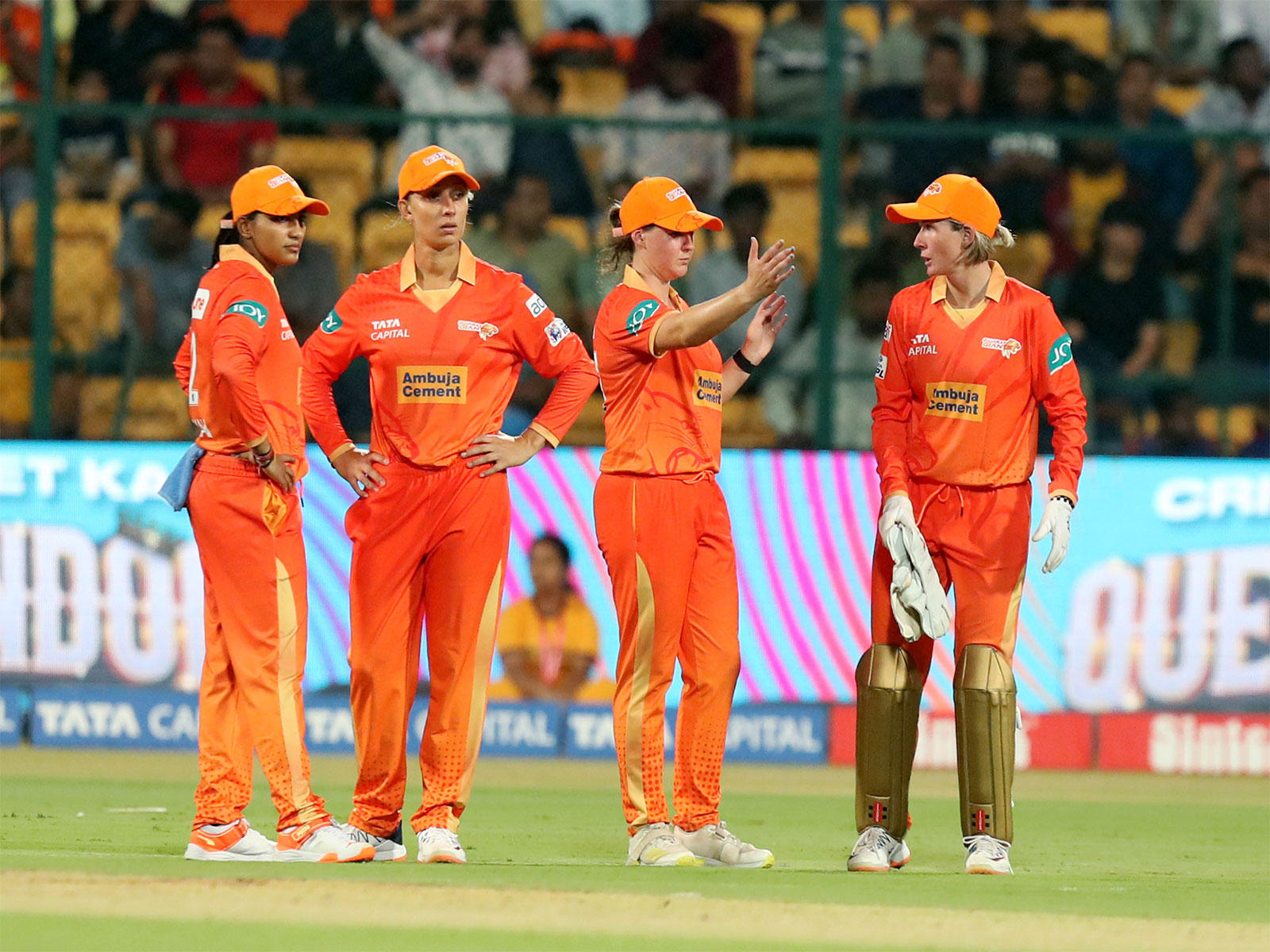 Gujarat Giants team (Photo: ANI)