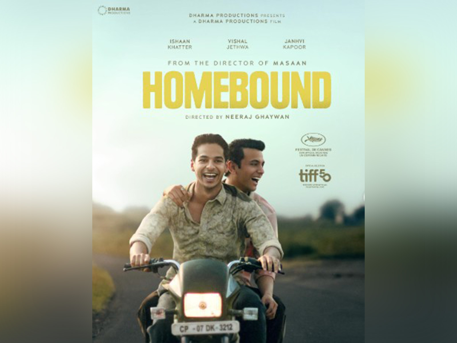 'Homebound' (Photo/Instagram@dharmamovies)