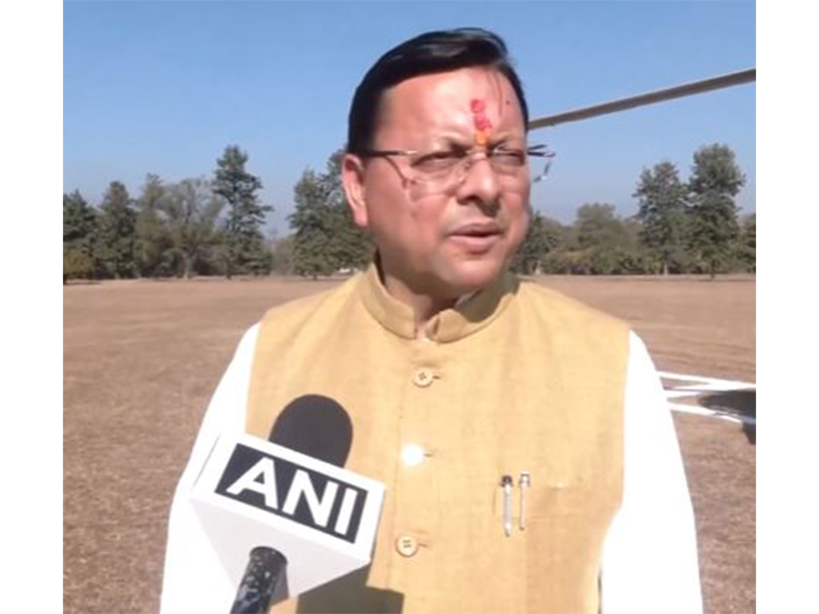  Uttarakhand Chief Minister Pushkar Singh Dhami (Photo/ANI)