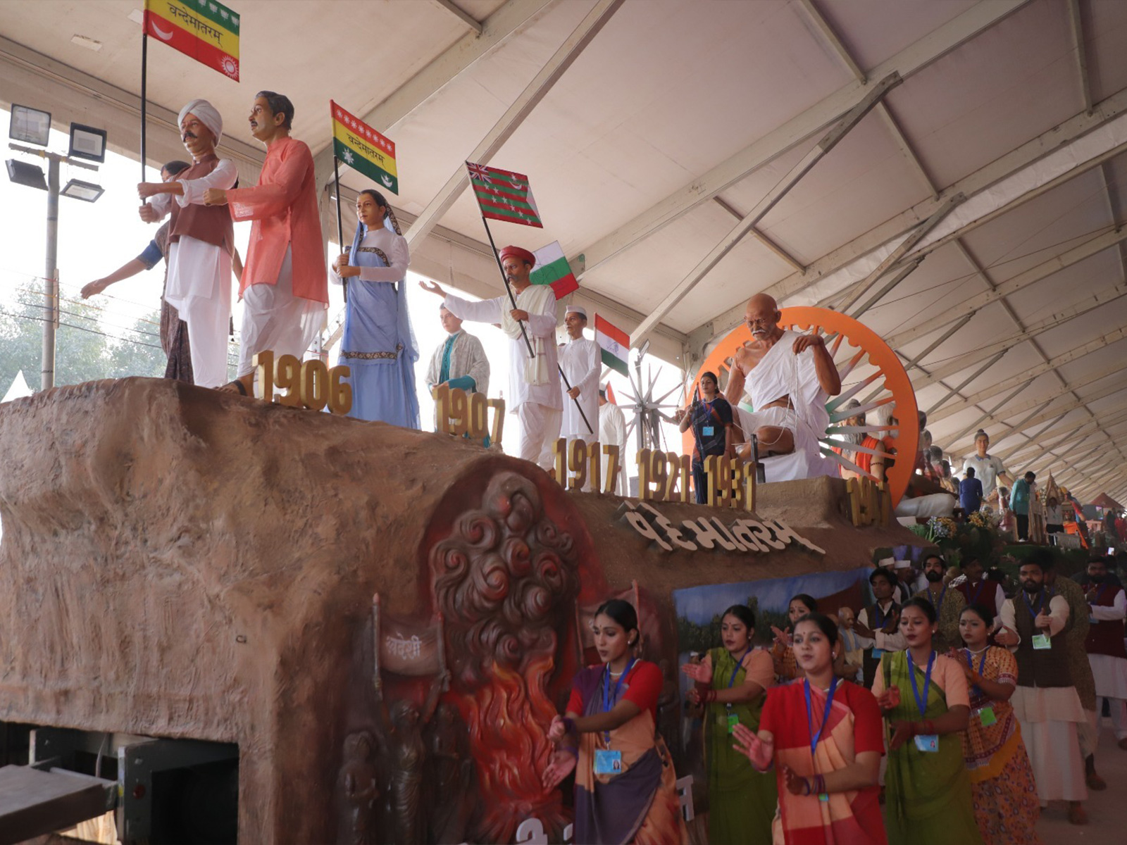 Gujarat tableau to showcase Vande Mataram' theme during republic day (Photo/GujaratCMO) 