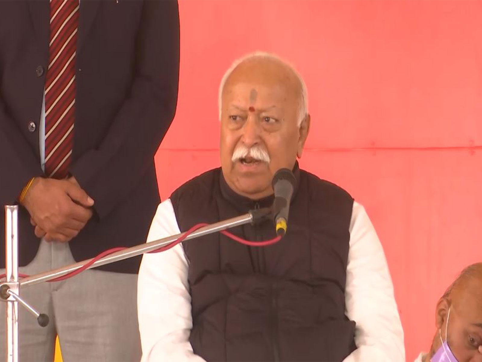 RSS Chief Mohan Bhagwat (Photo/ANI)