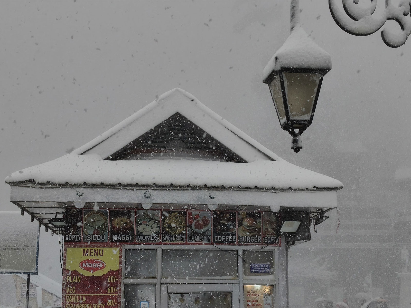  Fresh snowfall arrives in Shimla (Photo/ANI)