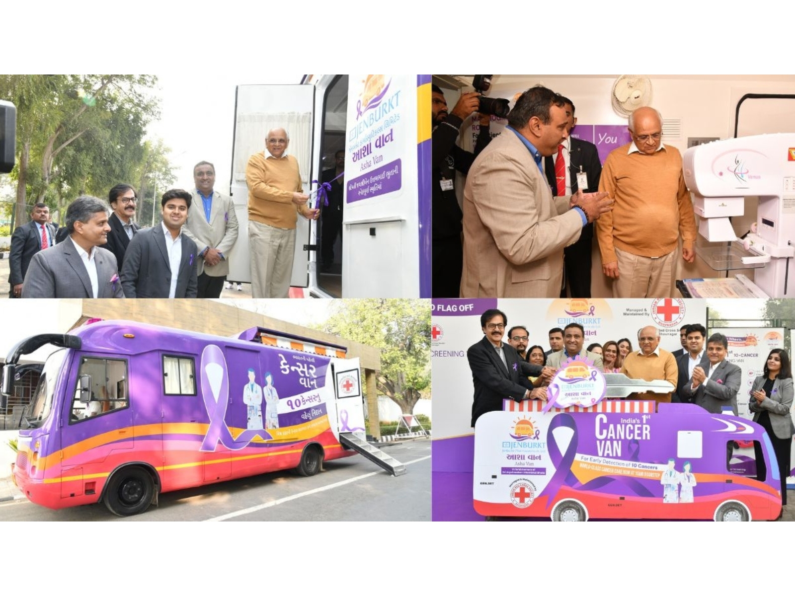 Jenburkt Pharmaceuticals Launches India's First 10 Cancer Screening Van in Gujarat