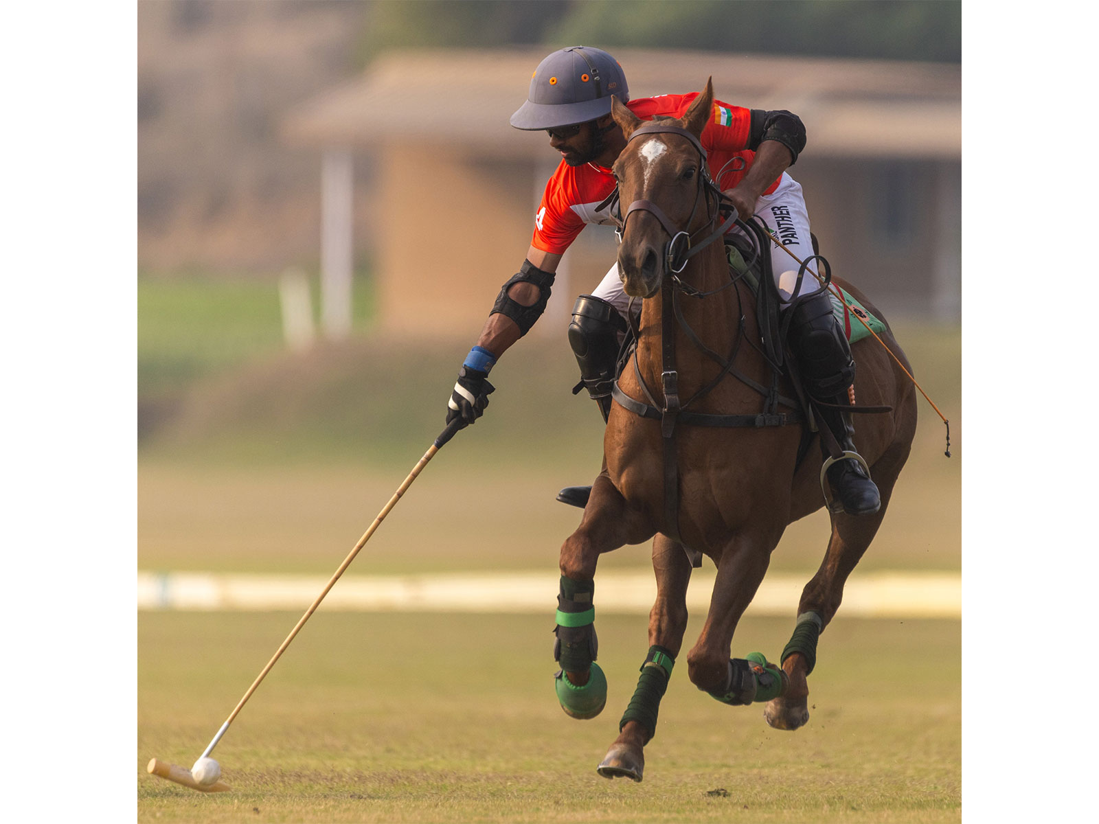 Siddhant Sharma in action. (Photo: Jindal Polo)